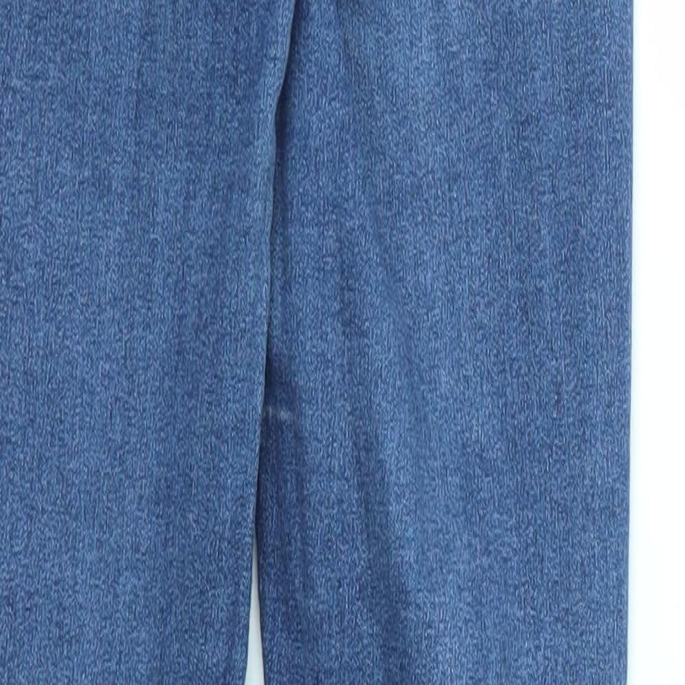 Womens UK Size 26 in Preworn Regular Fit Skinny Blue Jeans