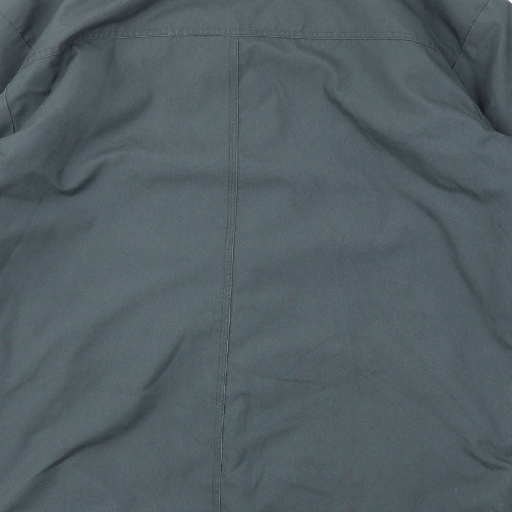 ALDON Mens Grey Jacket Coat Size S