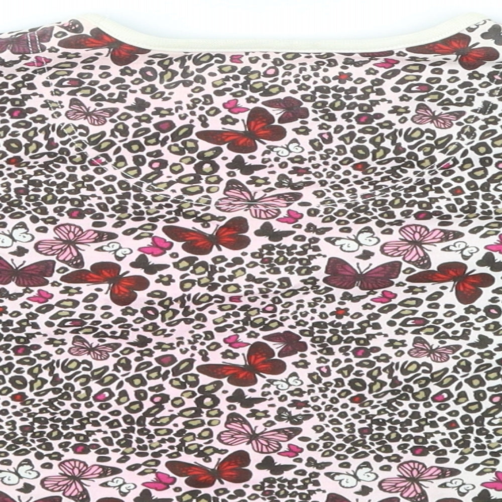 TU Girls Multicoloured Floral Basic T-Shirt Size 3 Years