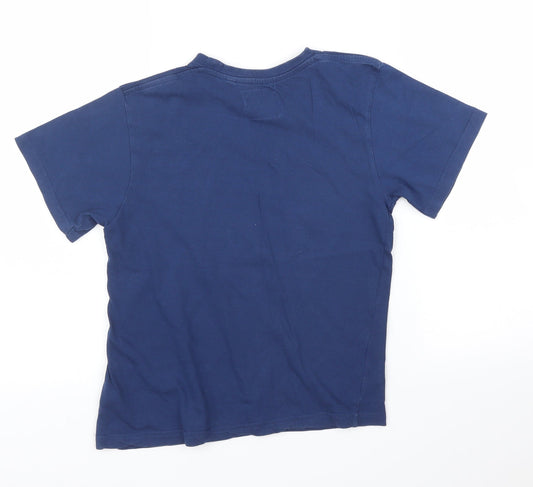 Local Apparel Boys Blue Basic T-Shirt Size 8 Years