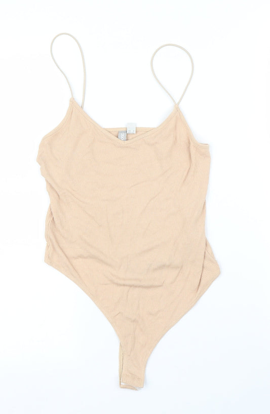 Womens UK Size 8 ASOS One-Piece Pink Leotard