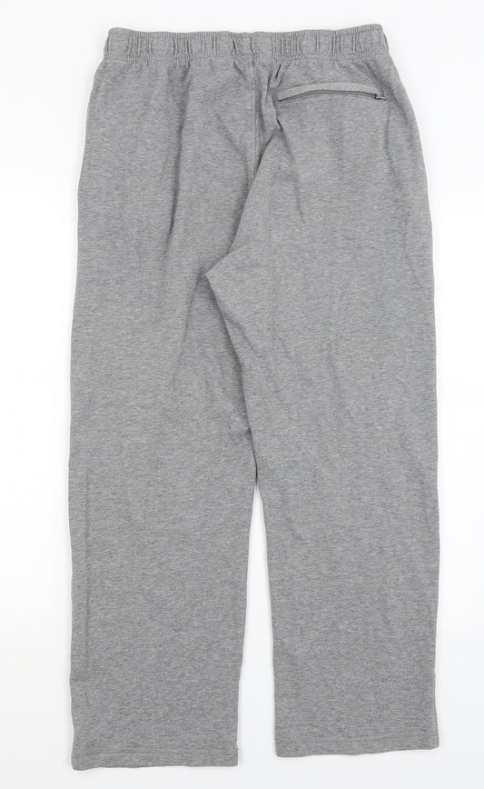 M&S Mens Grey Jogger Trousers Size 36 in L27 in