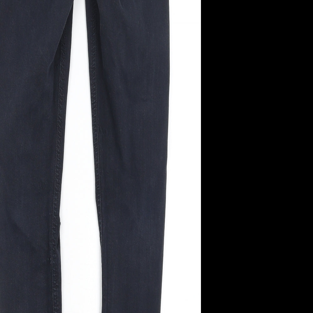 Mens UK Size 28 in Topshop Regular Fit Skinny Blue Jeans