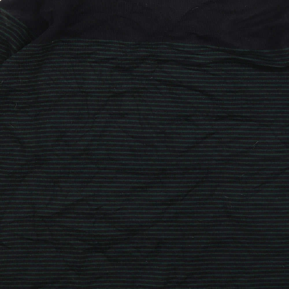 Cedar Wood State Mens Blue Striped Pullover Jumper Size S