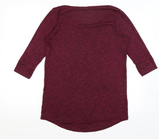 George Womens Red Pullover Jumper Size 12