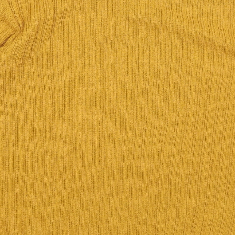 Primark Womens Yellow Pullover Jumper Size XL