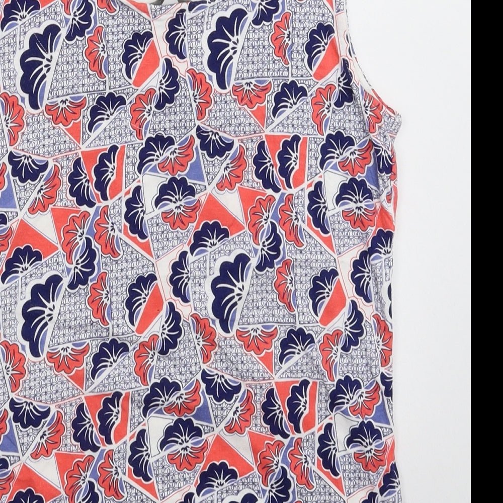 George Womens Multicoloured Basic Tank Size 8