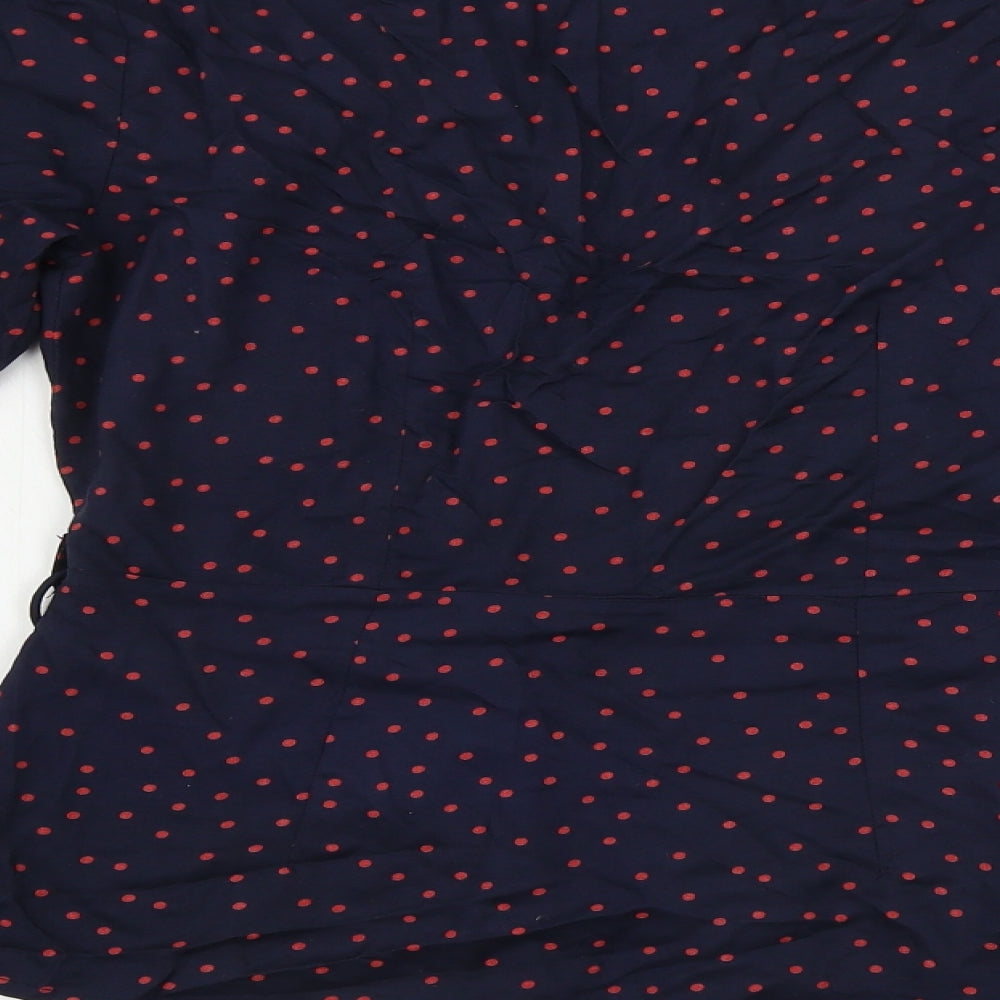 Womens UK Size 6 Only Blue Basic Blouse