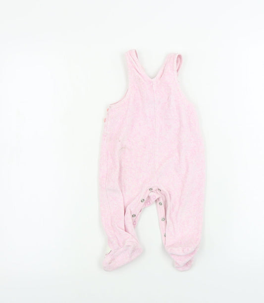 George Boys Pink Babygrow One-Piece Size 3-6 Months