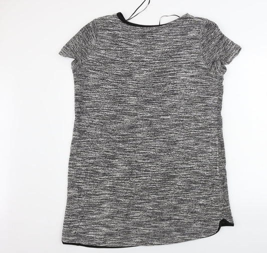 Peacocks Womens Grey A-Line Size 18