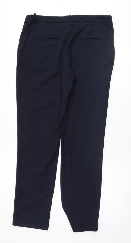 Womens UK Size 16 H&M Regular Fit Blue Trousers