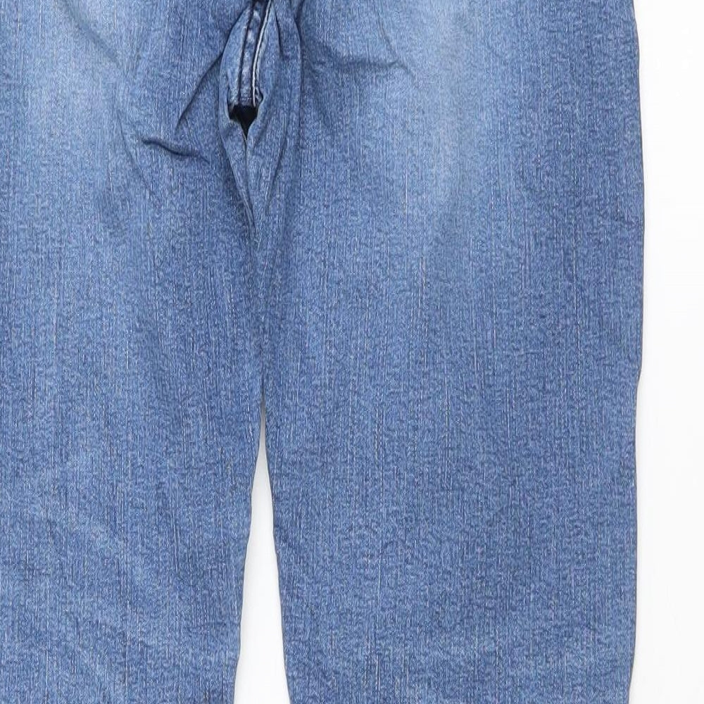 madfit Womens Blue Skinny Jeans Size L L27.5 in