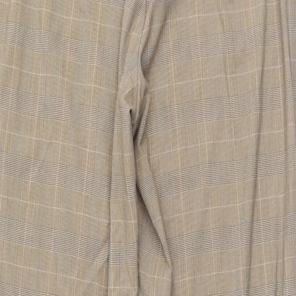 Womens UK Size 16 Dunnes Stores Regular Fit Brown Trousers
