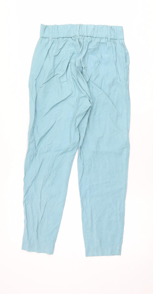 ESMARA Womens Blue Trousers Size 10 L25 in