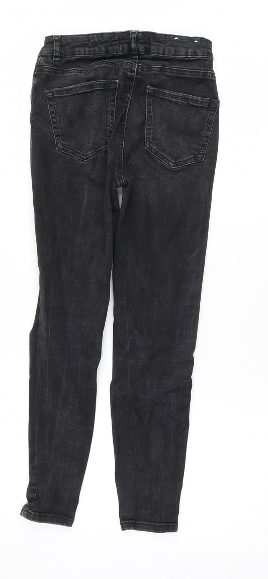 New Look Womens Black Skinny Jeans Size 10 L24 in