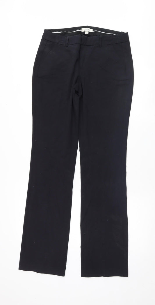 Womens UK Size 10 Mexx Regular Fit Black Trousers