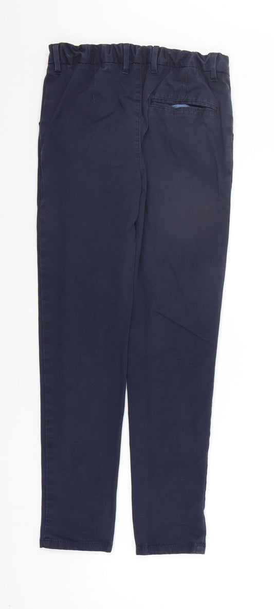 River Island Girls Blue Chino Trousers Size 12 Years