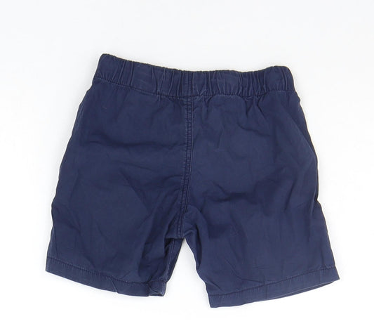 H&M Boys Blue Chino Shorts Size 2-3 Years