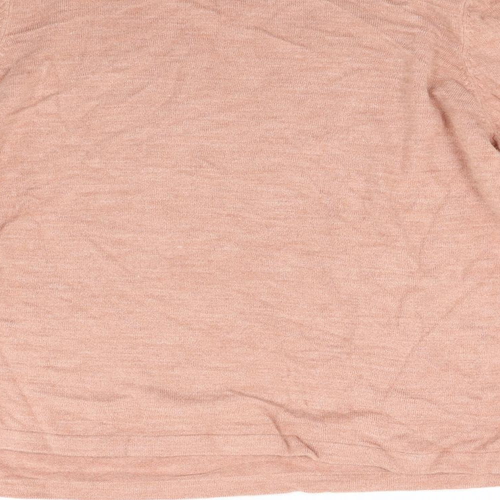 Womens UK Size 18 M&S Orange Pullover Jumper
