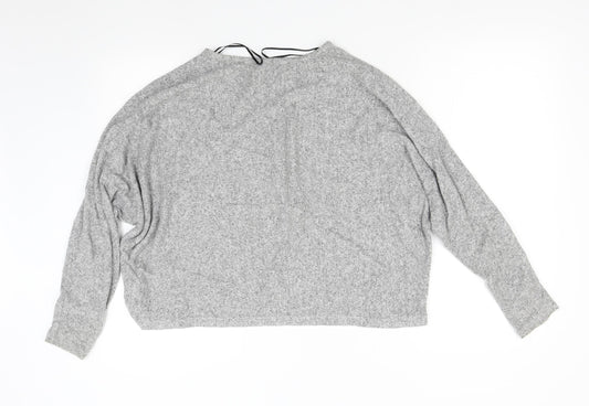 Womens UK Size M H&M Grey Pullover Jumper