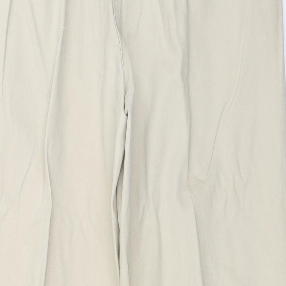 Mackays Womens Beige Chino Trousers Size 10 L24 in