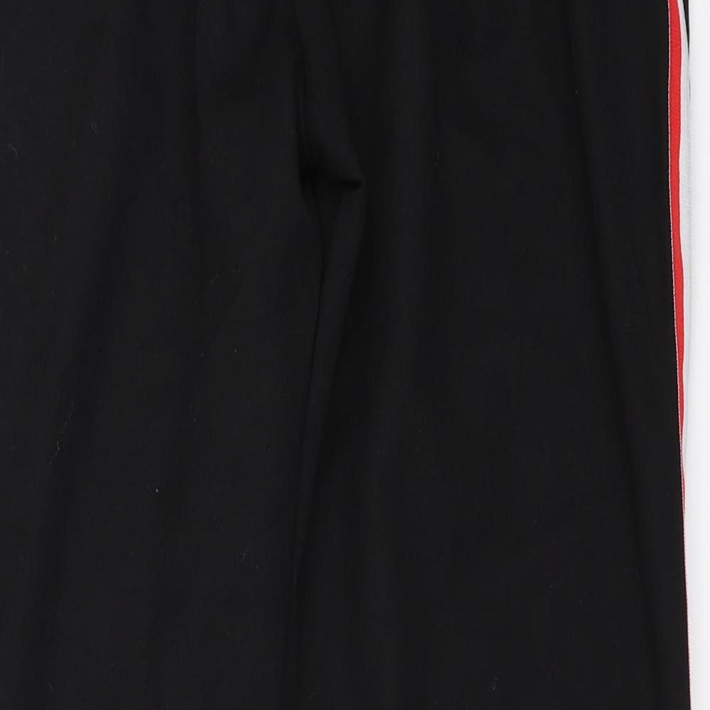 Womens UK Size 6 New Look Regular Fit Capri Black Trousers