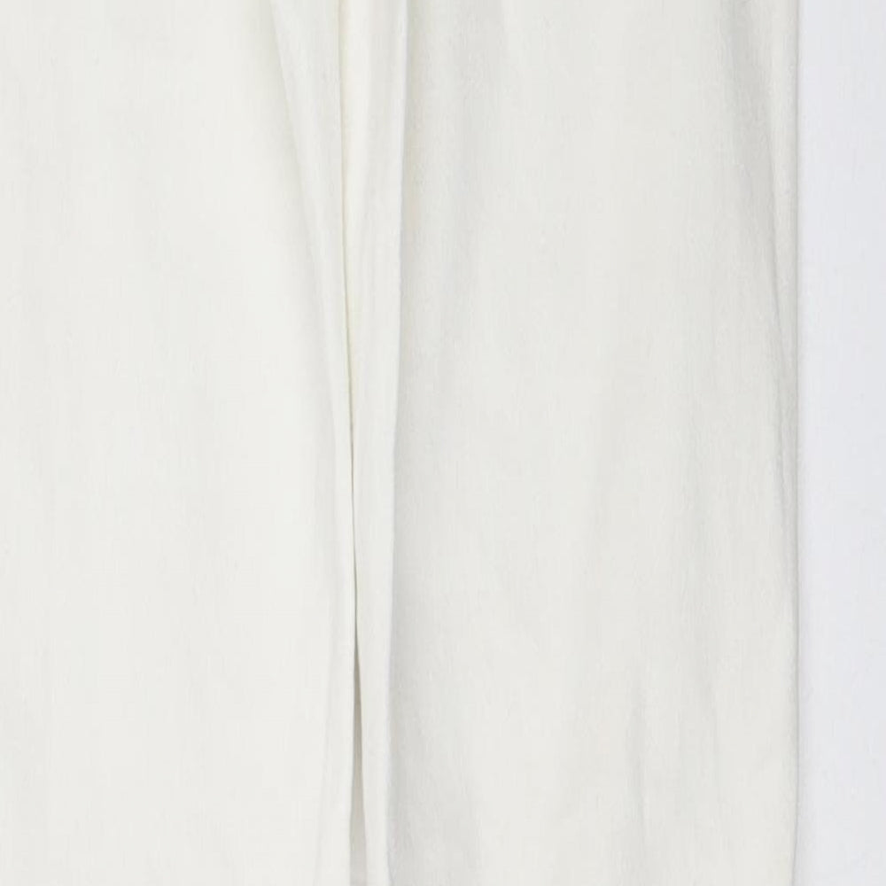 NEXT Womens Ivory Skinny Jeans Size 8 L30 in