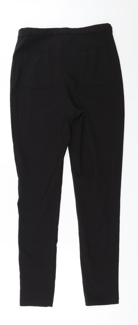 Select Womens Black Trousers Size 12 L26.5 in