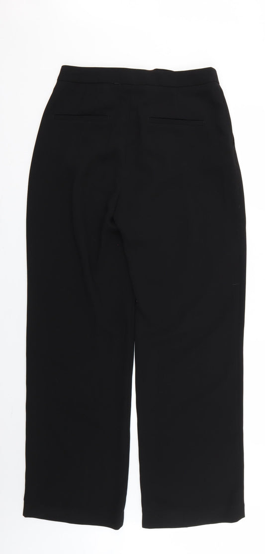 Womens UK Size 12 H&M Regular Fit Black Trousers