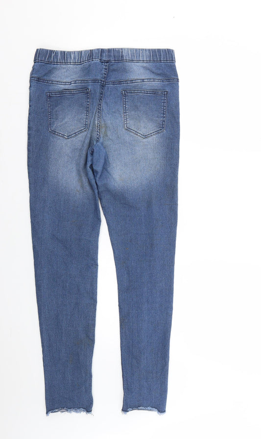 Denim & Co. Girls Blue Jegging Jeans Size 13-14 Years