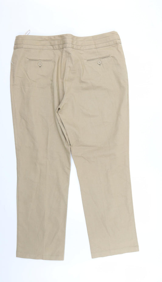 preview Womens Beige Trousers Size 20 L29 in