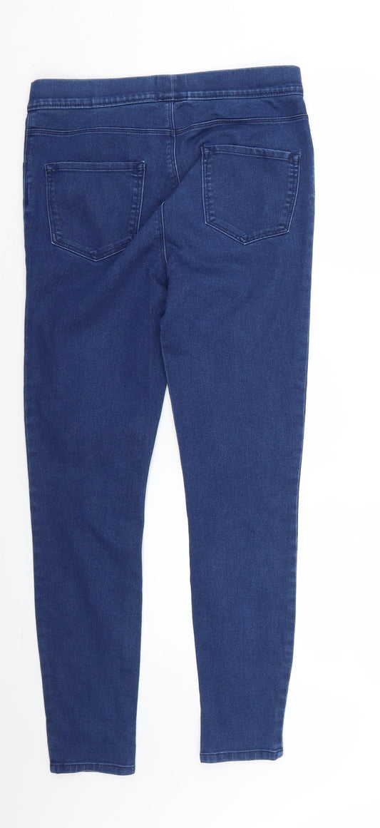 George Womens Blue Skinny Jeans Size 10 L27 in