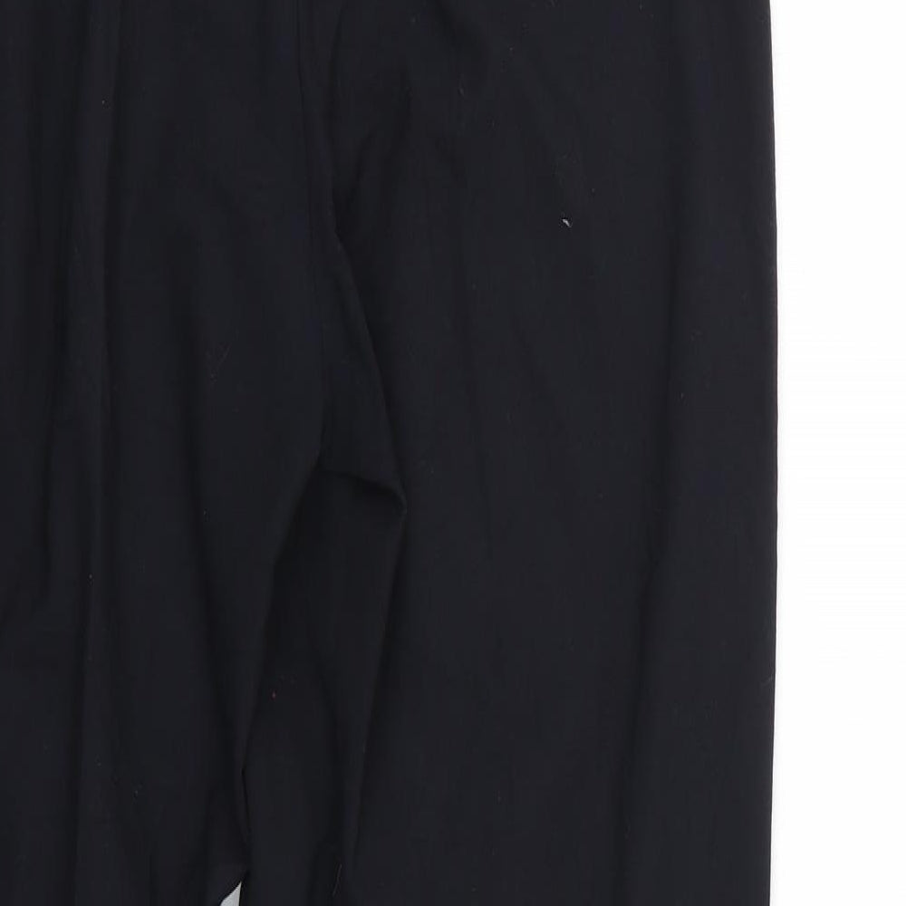sprit collection Womens Black Trousers Size 14 L28 in