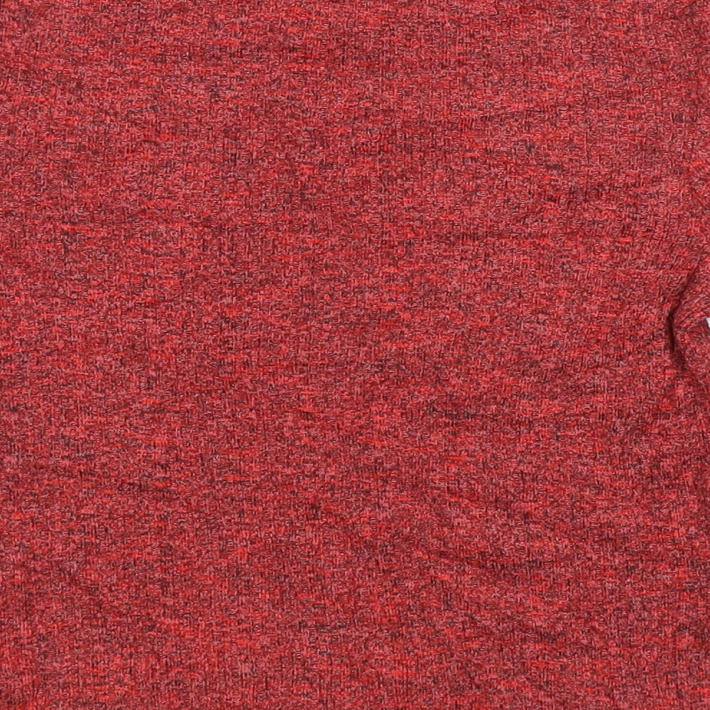 M&S Womens Red Pullover Jumper Size 10