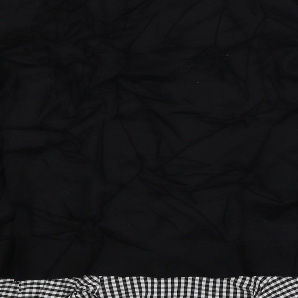 F&F Womens Black Pullover Jumper Size 12