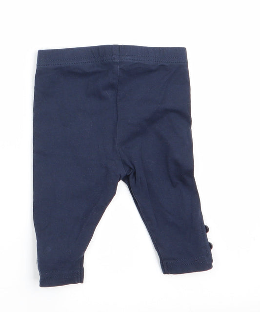 DEB Boys Blue Jogger Leggings Size 0-3 Months