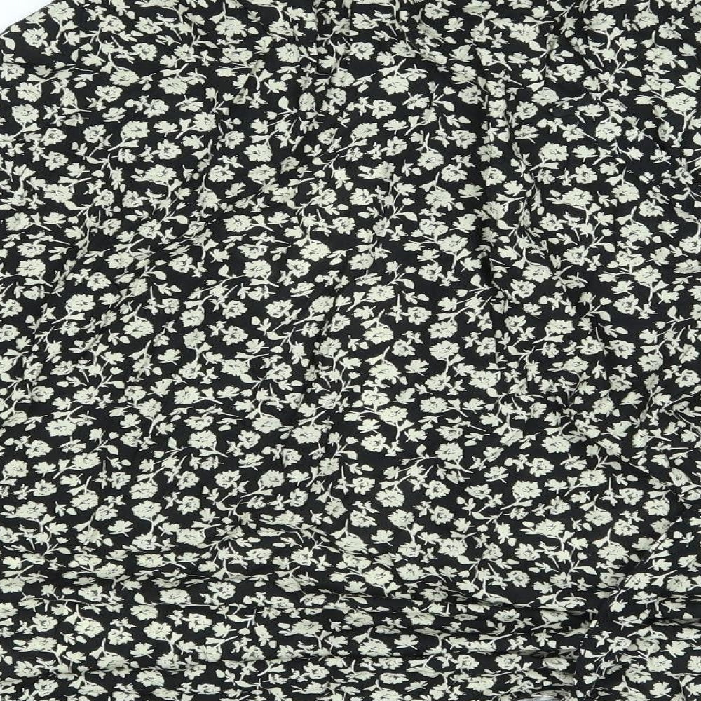 Womens UK Size 16 New Look Black Cape Jumper
