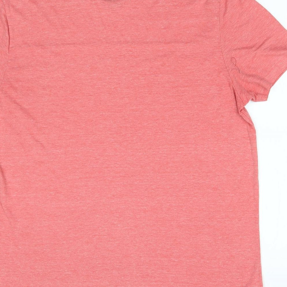 Mens UK Size L burton menswear Pink T-Shirt