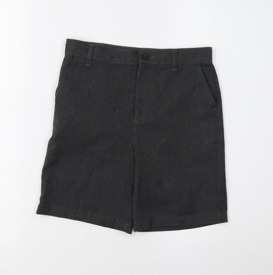 Pep&Co Girls Grey Chino Shorts Size 9-10 Years