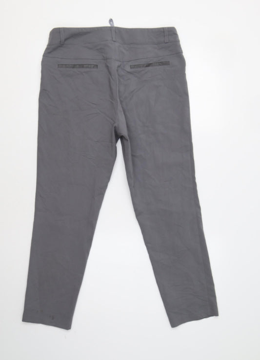 MTM Womens Grey Trousers Size 12 L26 in