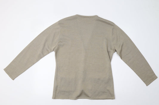 Gabriella Vicenza Womens Beige Cape Jumper Size 14