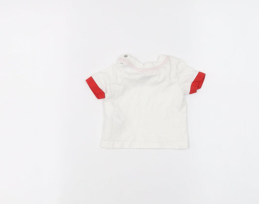 Primark Baby White Basic T-Shirt Size 0-3 Months