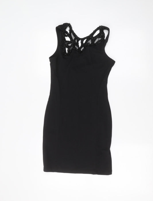 Womens Black Pencil Dress Size 6