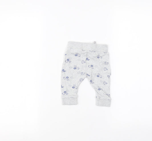 Mothercare Baby Grey Sweatpants Trousers Size 3-6 Months
