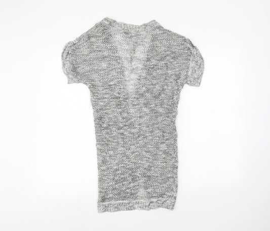 Katies Womens Grey Cardigan Jumper Size S