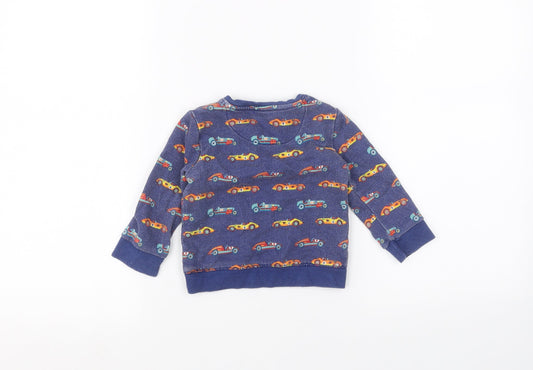 Mini Club Baby Blue Pullover Jumper Size 6-9 Months