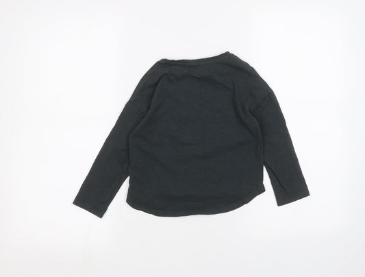 NEXT Girls Green Basic T-Shirt Size 5 Years