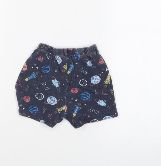 George Baby Blue Solid Sleep Shorts Size 18-24 Months