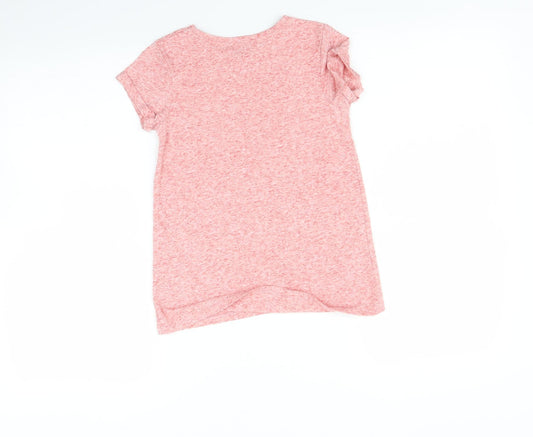 TU Girls Red Basic T-Shirt Size 7 Years