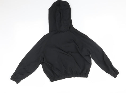 Matalan Girls Black Jacket Size 9 Years